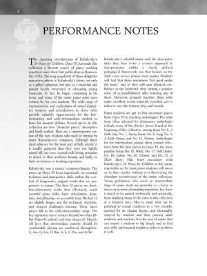 24 Pieces for Children, Opus 39 - Kabalevsky/Otwell - Piano - Book/Audio Online