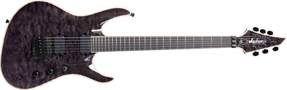 Chris Broderick Soloist 6 Electric Guitar - Transparent Black