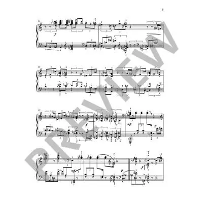 3 Impromptus, Op. 66 - Kapustin - Piano - Book