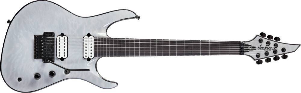 Chris Broderick Soloist 7 Electric Guitar - Transparent White