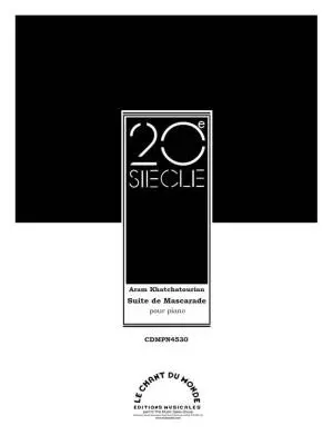 G. Schirmer Inc. - Suite de Mascarade (Masquerade) - Khachaturian - Piano - Book