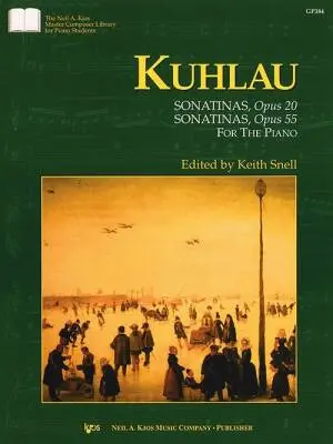 Neil A. Kjos Music Co - Sonatinas, Op. 20 & Op. 55 - Kuhlau/Snell - Piano - Book