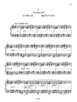 Poems: 12 Pieces - Larcher - Piano - Book