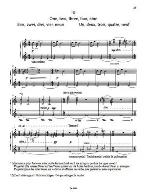 Poems: 12 Pieces - Larcher - Piano - Book