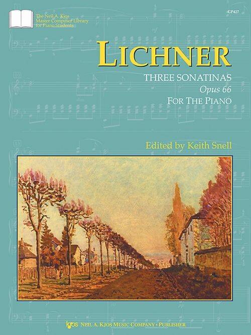 Three Sonatinas, Op. 66 - Lichner/Snell - Piano - Book