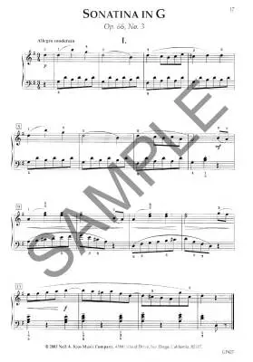 Three Sonatinas, Op. 66 - Lichner/Snell - Piano - Book