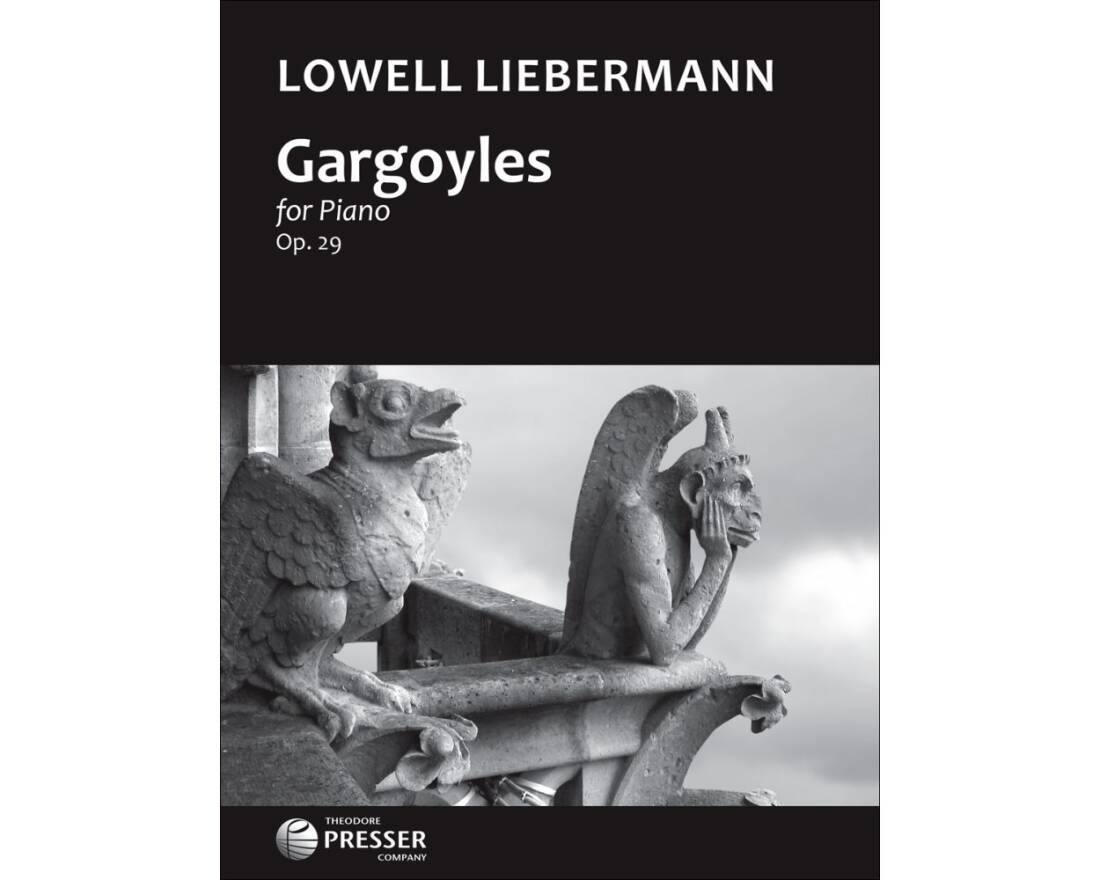 Gargoyles, opus�29�� Liebermann�� Piano�� Livre