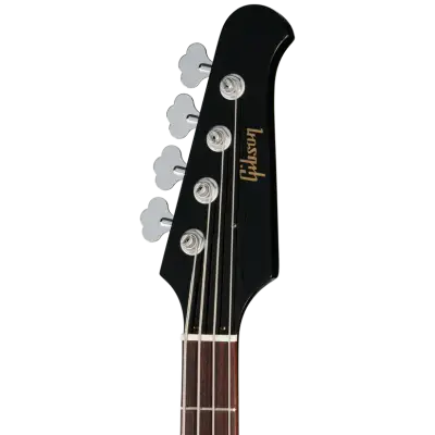 Thunderbird Bass Guitar with Hardshell Case - Ebony