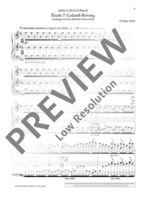 Etudes pour Piano, Volume 2 - Ligeti - Book