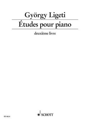 Etudes pour Piano, Volume 2 - Ligeti - Book