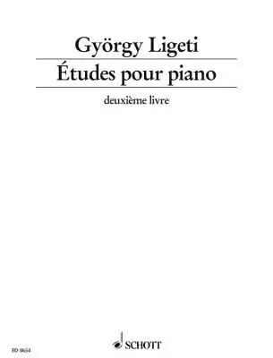 Schott - Etudes pour Piano, Volume 2 - Ligeti - Book
