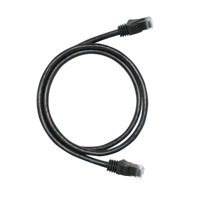 Hosa - 24 AWG Cat6 Ethernet Cable RJ45 to Same - 3 (10 Pack), Black