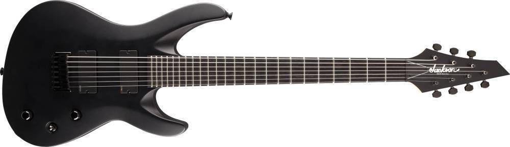 USA Select B7MG Electric Guitar w/EMG Pickups and case - Satin Black