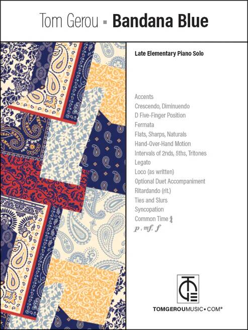 Bandana Blue - Gerou - Piano - Sheet