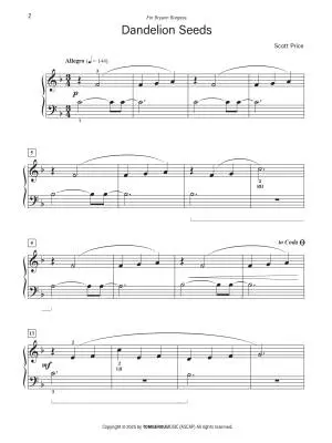 Dandelion Seeds ��Price ��Piano ��Partition individuelle