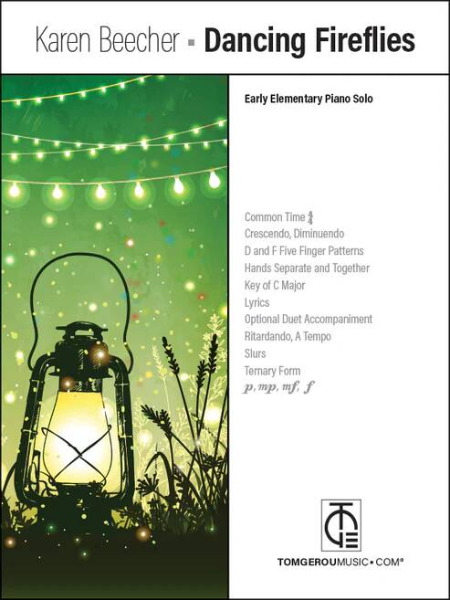Dancing Fireflies ��Beecher ��Piano ��Partition individuelle