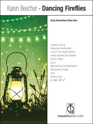 TomGerouMusic - Dancing Fireflies - Beecher - Piano - Sheet