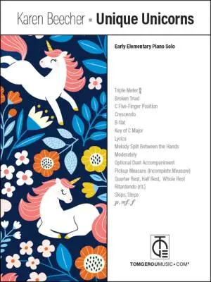 TomGerouMusic - Unique Unicorns - Beecher - Piano - Sheet