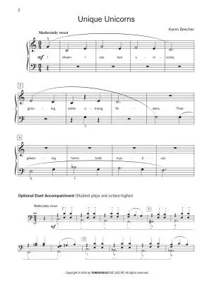 Unique Unicorns ��Beecher ��Piano ��Partition individuelle