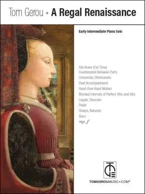 TomGerouMusic - Regal Renaissance - Gerou - Piano - Sheet