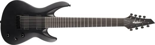 Jackson Guitars - USA Select B8MG Electric Guitar w/EMG Pickups and Case - Satin Black