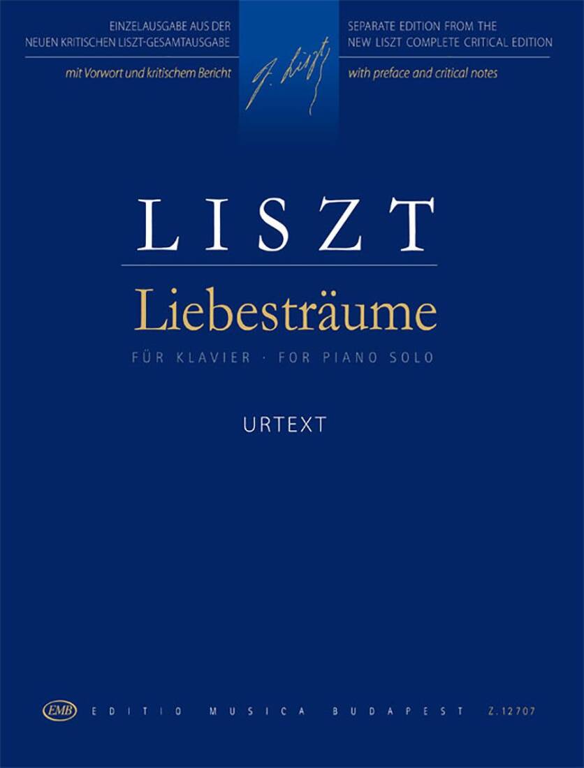 Liebestraume (Love\'s Dream): Drei Notturnos - Liszt - Piano - Book