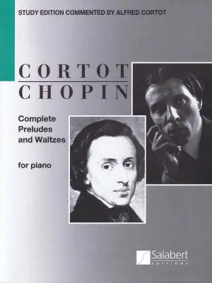 Editions Salabert - Complete Preludes and Waltzes - Chopin/Cortot - Piano - Book