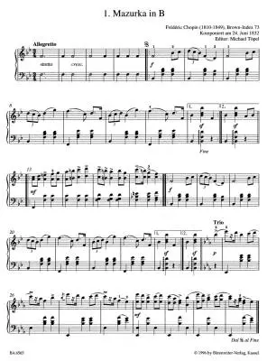 Easy Piano Pieces and Dances - Chopin - Piano - Book