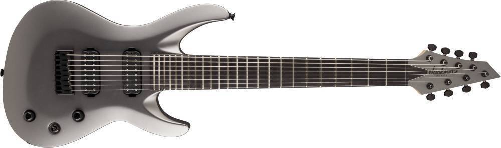 USA Select B8 Electric Guitar w/DiMarzio Pickups and Case - Satin Gray