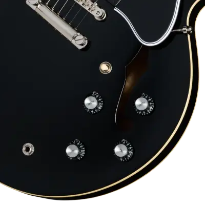 1962 ES-335 Reissue Electric Guitar with Hardshell Case - Ebony