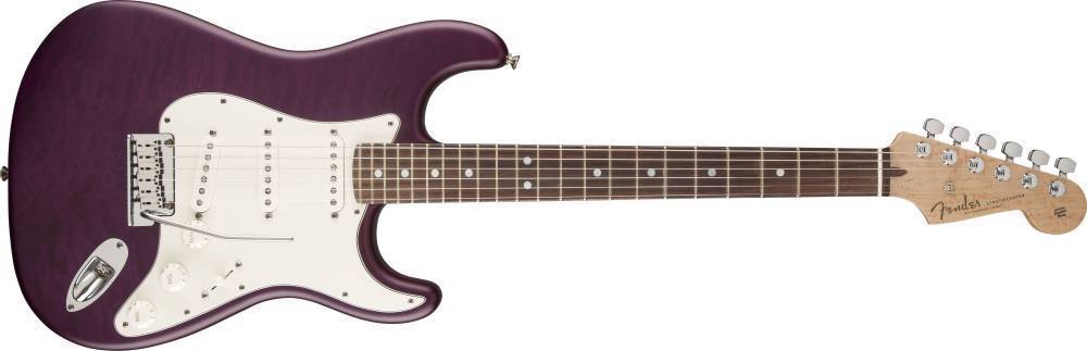 Custom Shop 2014 Custom Deluxe Stratocaster - Rosewood Fingerboard, Purple Transparent