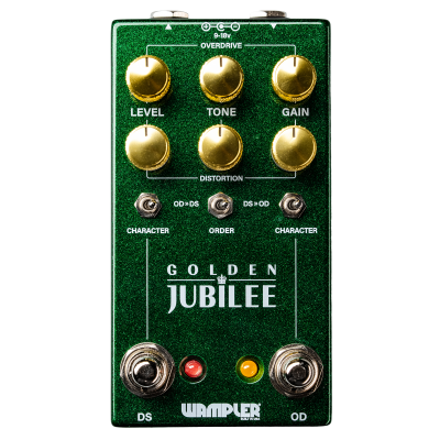 ギター Wampler Golden Jubilee Wampler Pedals Golden Jubilee Pedal | Long & McQuade