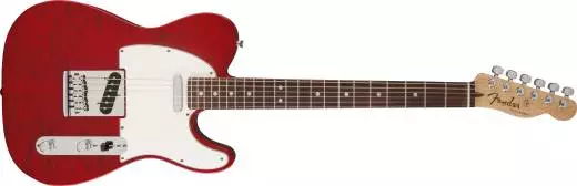Custom Shop 2014 Custom Deluxe Telecaster, Rosewood Fingerboard - Candy Red Transparent