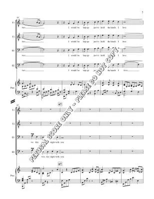 Song for a Winter\'s Night - Lightfoot/Zwozdesky/Smith - Choral Octavo - TTBB Accompanied