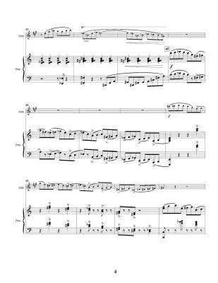 Sapphire - McMichael - Alto Saxophone/Piano - Book