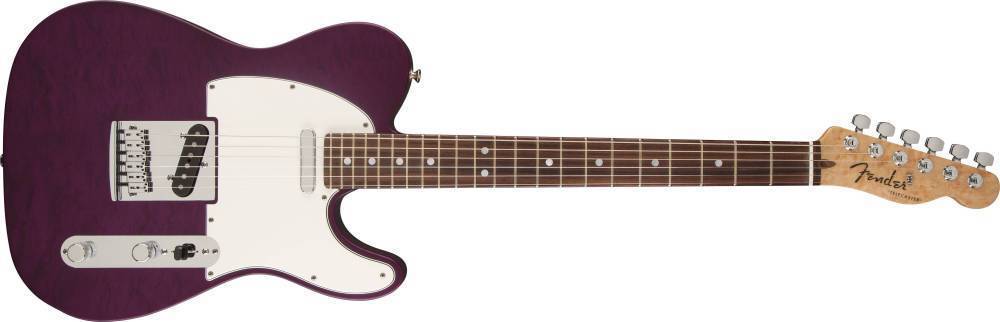 Custom Shop 2014 Custom Deluxe Telecaster - Rosewood Fingerboard, Purple Transparent