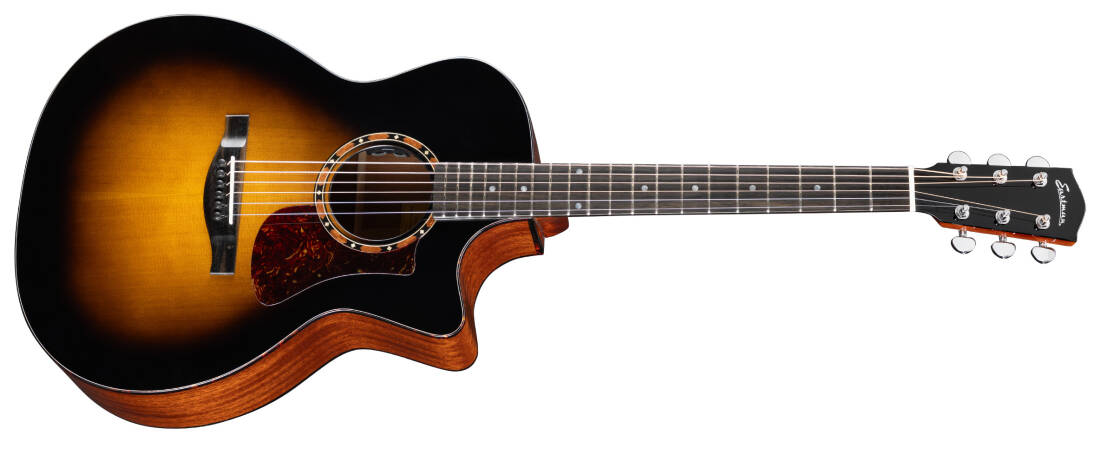 AC122-2CE Deluxe Acoustic/Electric Guitar with Gigbag - Sunburst