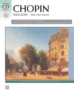 Alfred Publishing - Ballades - Chopin/Palmer - Piano - Book/CD