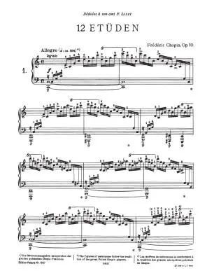 Etudes - Chopin/Scholtz/Pozniak - Piano - Sheet