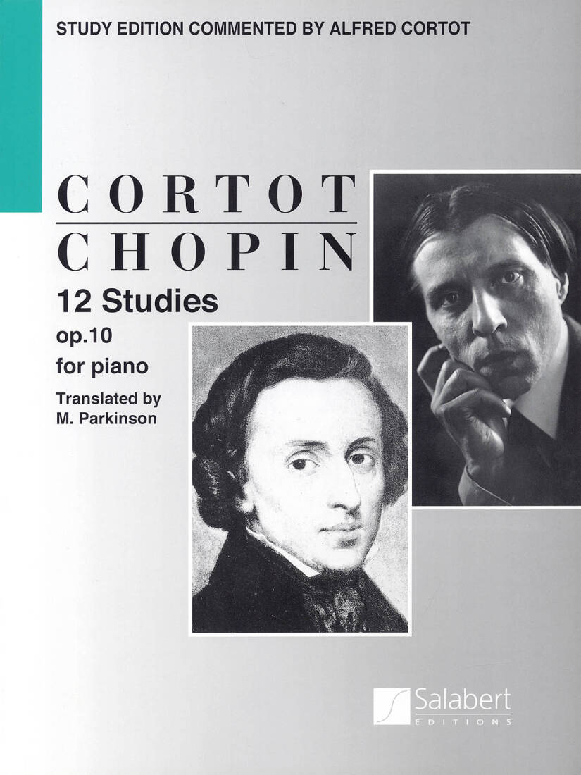 Etudes, Op. 10 - Chopin/Cortot - Piano - Book