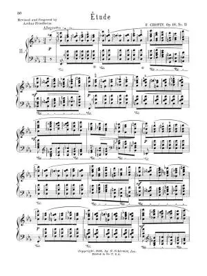 Etudes - Chopin/Friedheim - Piano - Book