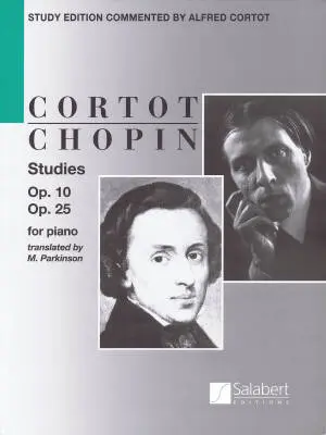 Editions Salabert - Studies, Op. 10 and Op. 25 - Chopin/Cortot - Piano - Book