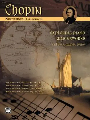 Alfred Publishing - Exploring Piano Masterworks: Nocturnes (4 Selections) - Chopin/Palmer - Piano - Book