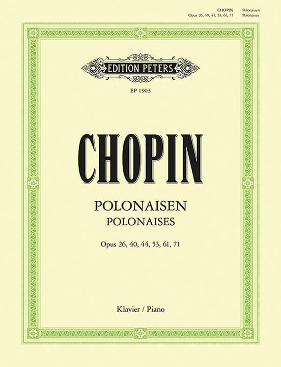 Polonaises - Chopin/Scholtz/Pozniak - Piano - Book