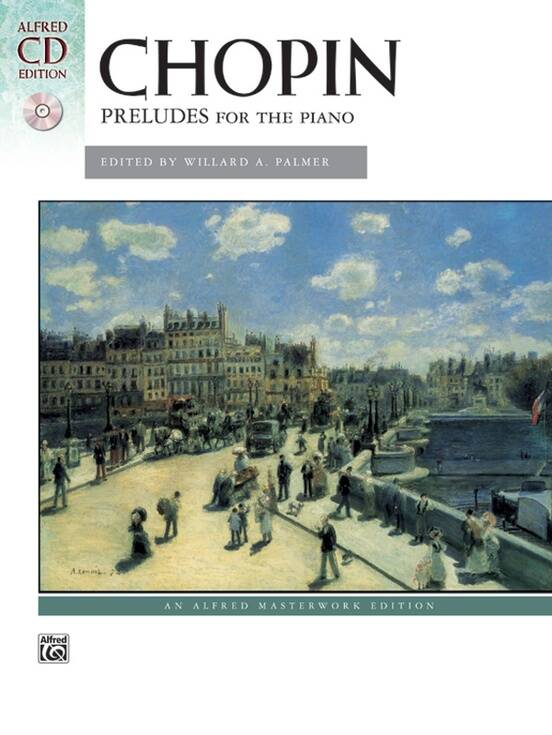 Preludes - Chopin/Palmer - Piano - Book/CD