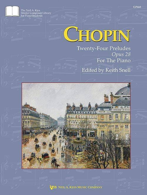 Twenty-Four Preludes, Op. 28 - Chopin/Snell - Piano - Book