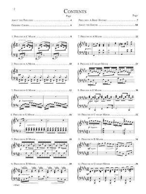 Twenty-Four Preludes, Op. 28 - Chopin/Snell - Piano - Book