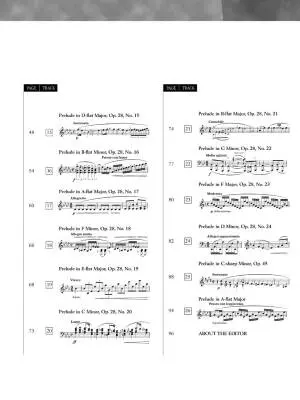 Preludes - Chopin/Ganz - Piano - Book/Audio Online