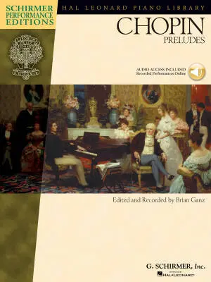 G. Schirmer Inc. - Preludes - Chopin/Ganz - Piano - Book/Audio Online