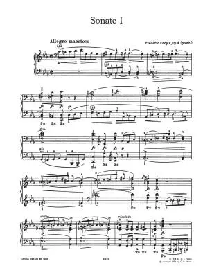 Sonatas - Chopin/Scholtz/Pozniak - Piano - Book